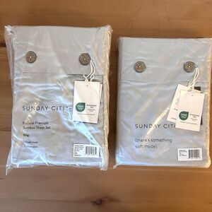 Sunday Citizen Natural Premium Bamboo Sheet Set - Gray
